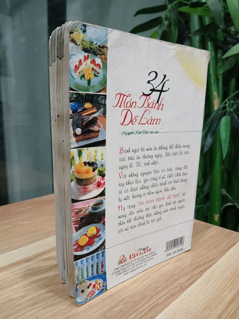 34 món bánh dễ làm – Nguyễn Kim Dần (biên soạn) - Ảnh thực tế 3