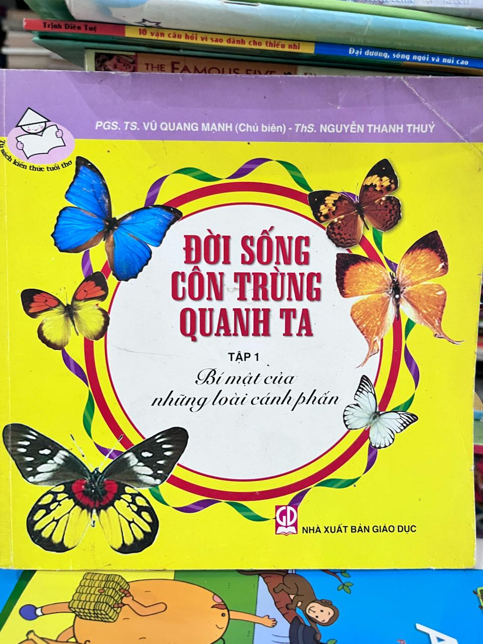 Đời Sống Côn Trùng Quanh Ta Tập 1 - PGS. TS. Vũ Quang Mạnh (Chủ biên) - ThS. Nguyễn Thanh Thuỷ - PGS. TS. Vũ Quang Mạnh (Chủ biên), ThS. Nguyễn Thanh Thuỷ