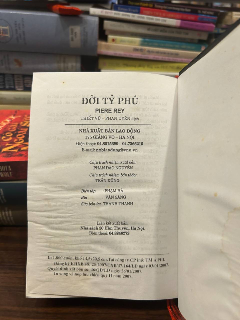 Đời Tỷ Phú - Piere Rey - Piere Rey