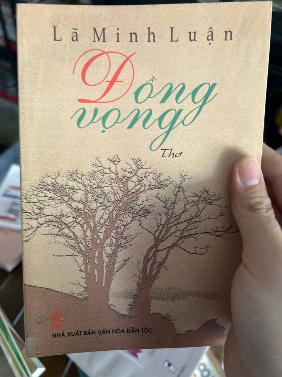 Review và ảnh thực tế sách Đòng Vọng Thơ - Lê Minh Luận tại Mecobooks.com