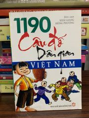 1190 câu đố dân gian Việt Nam- Khải Giang, Hồng Phượng - ảnh 1