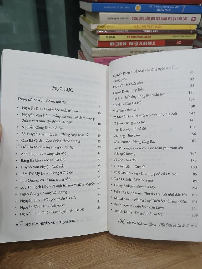 Bài thơ Thăng Long – Hà Nội và lời bình – Nghiêm Huyền Vũ, Phạm Đức (tuyển và bình) - Ảnh thực tế 6