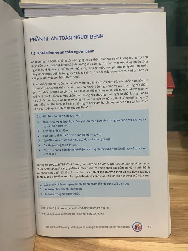 Các thực hành tốt quản lý chất lượng và an toàn người bệnh tại 1 số bệnh VN - Bộ y tế - Ảnh thực tế 10