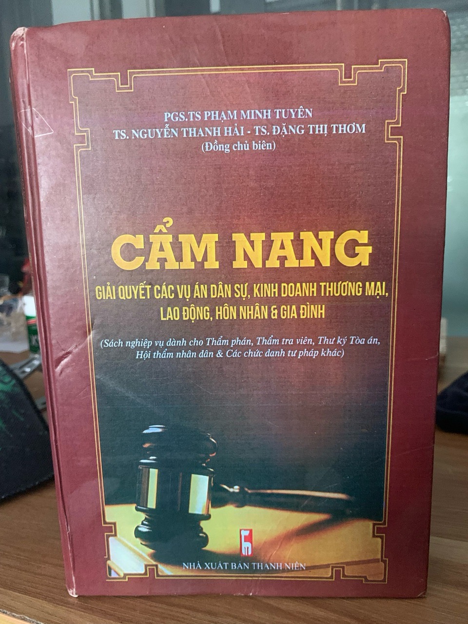 Cẩm nang giải quyết các vụ án dân sự ,kinh doanh thượng mại lao động, hôn nhân và gia đình -NXB Thanh Niên