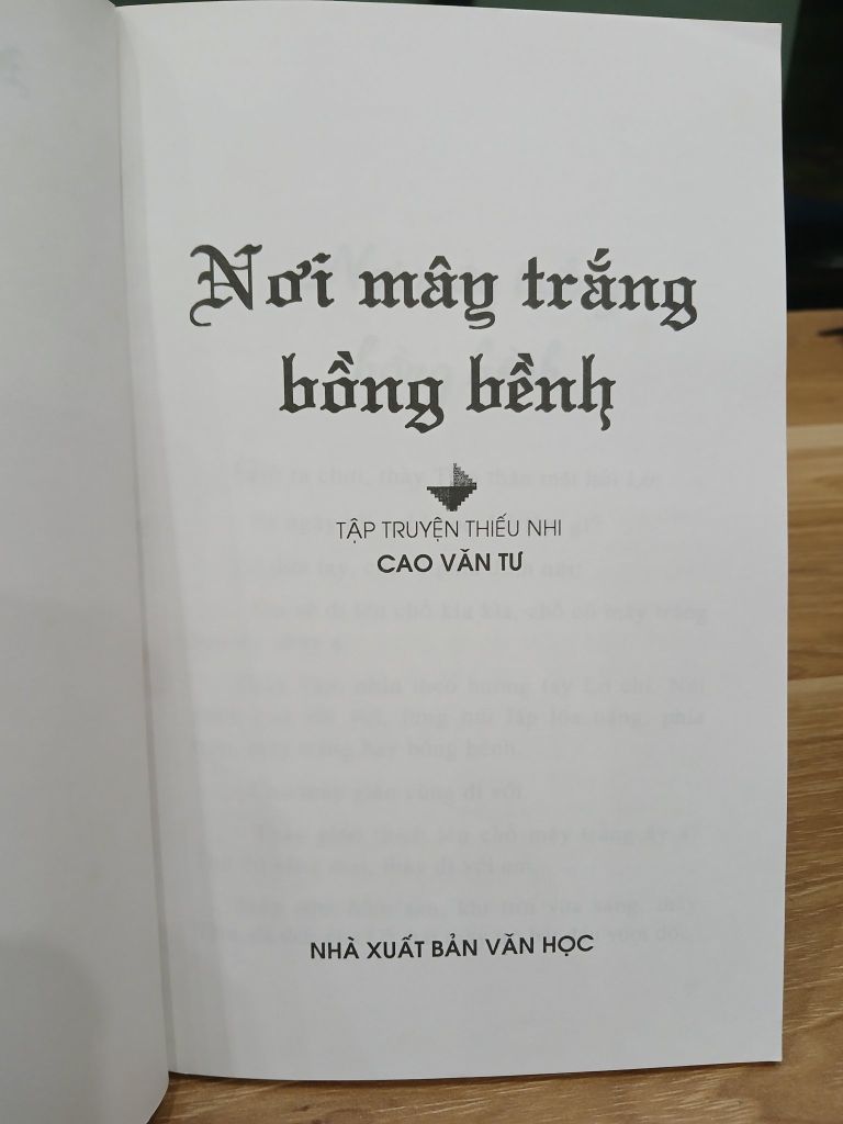 Nơi mây trắng bồng bềnh – Cao Văn Tư - Ảnh thực tế 5