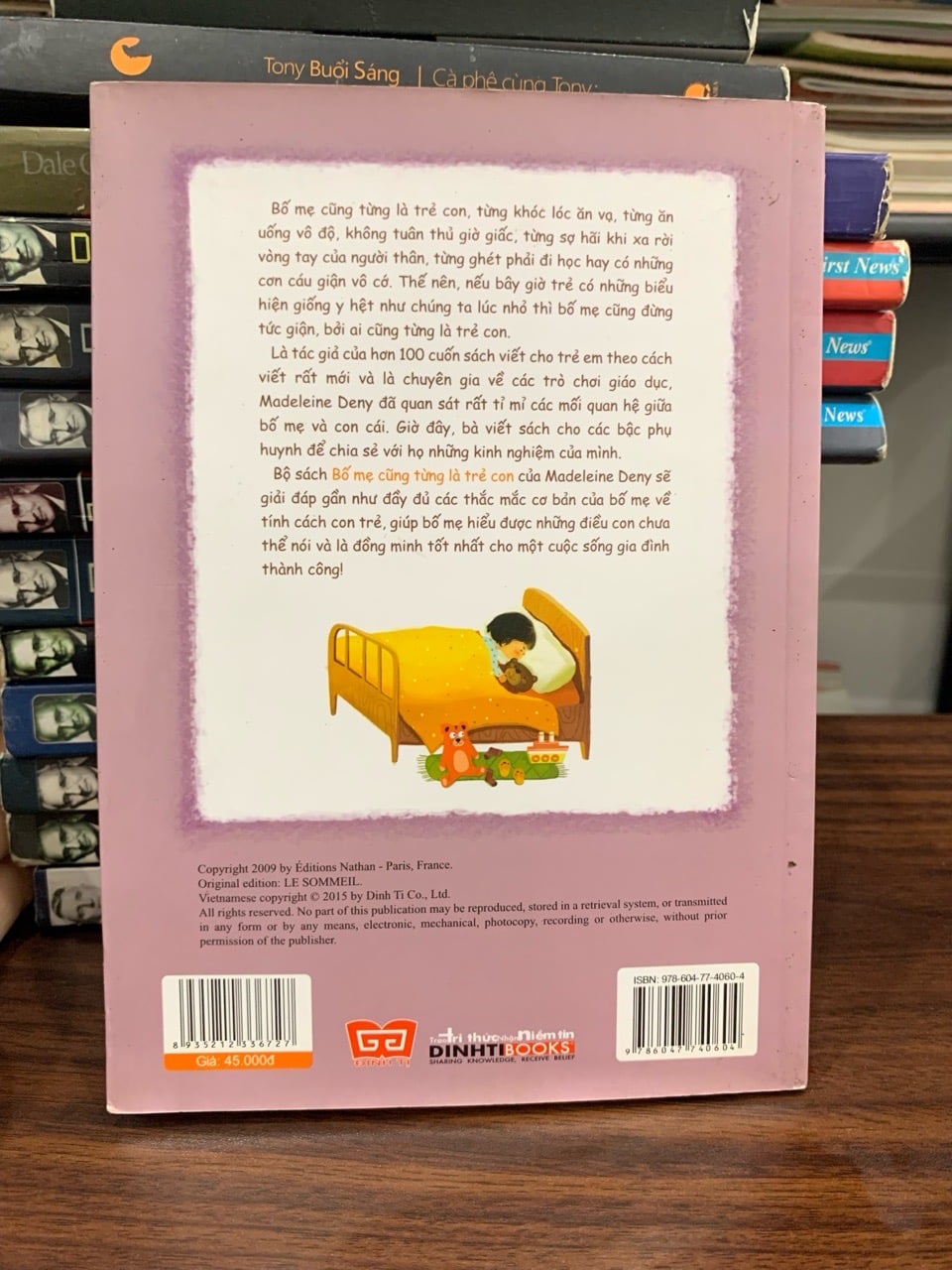 Bố mẹ cũng từng là trẻ con: Giúp con say giấc cả đêm- Medeleine Deny