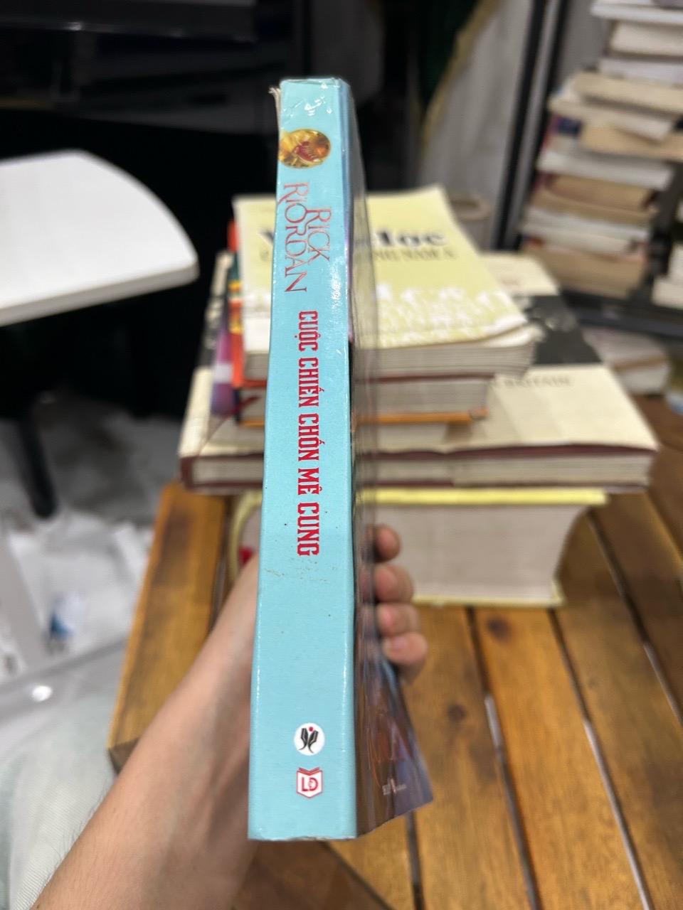 Cuộc chiến chốn mê cung – Rick Riordan