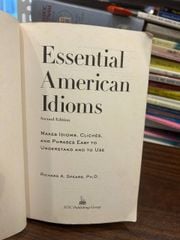 Essential American Idioms - NTC Publishing Group - ảnh 4