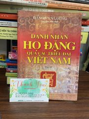Danh nhân họ Đặng qua các triều đại Việt Nam tập II- Đặng Văn Lương - ảnh 1