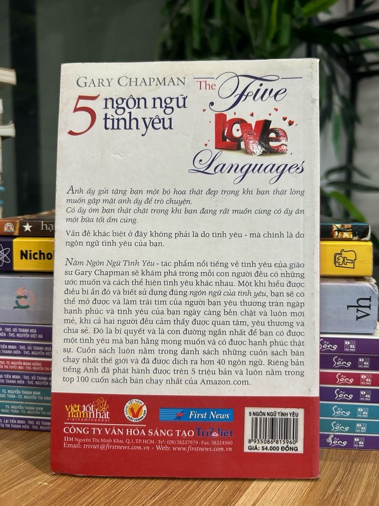 The Five Love Languages – 5 ngôn ngữ tình yêu – Gary Chapman - Ảnh thực tế 5