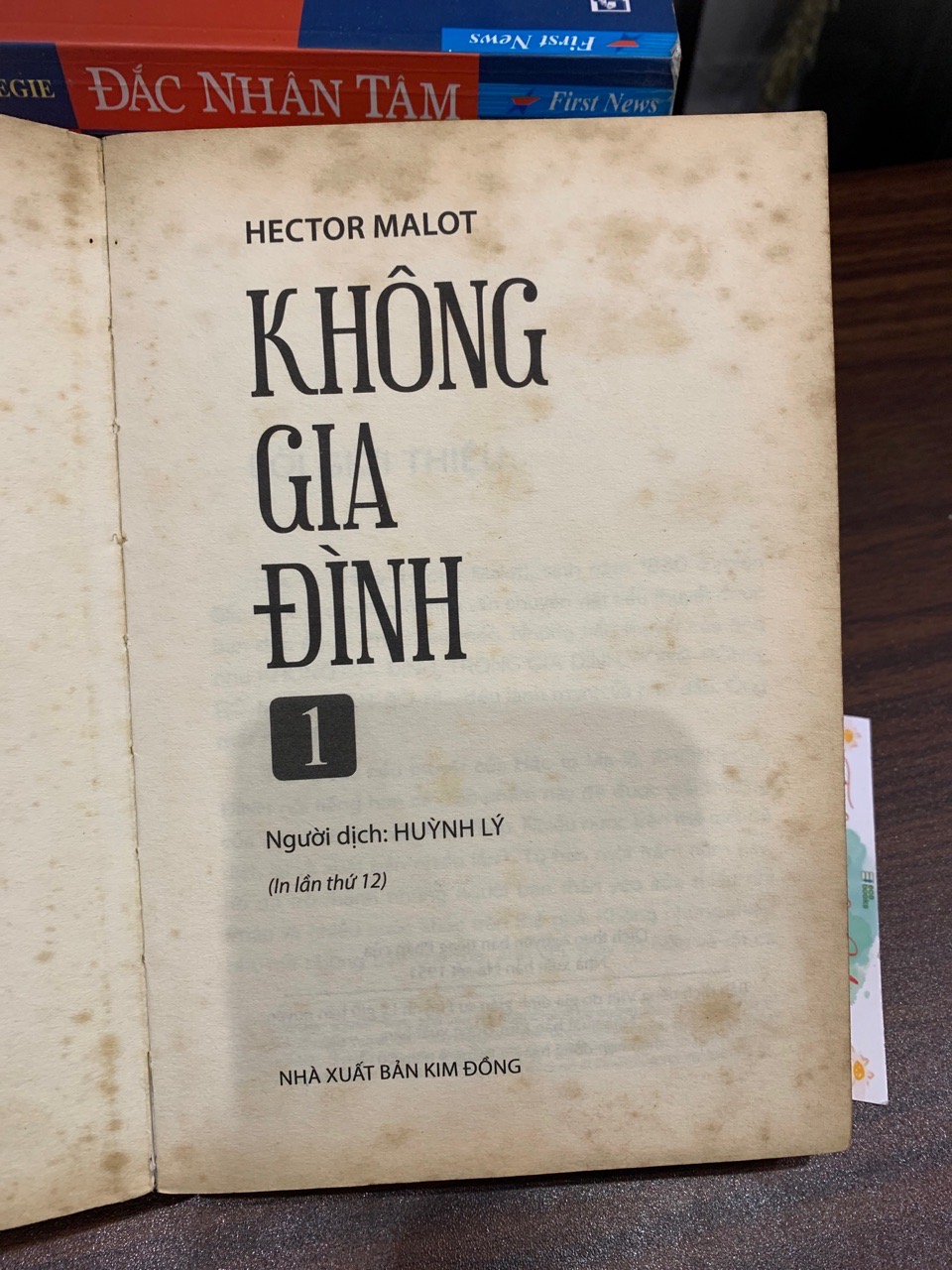 Không gia đình 1- Hector Malot NXB Kim Đồng