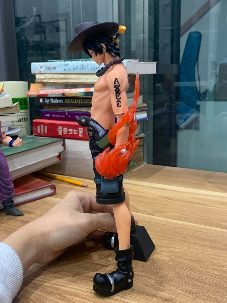 Mô Hình Portgas D. Ace Hỏa Quyền Cao 26cm - Figure Trang Trí One Piece Cao Cấp - Ảnh thực tế 4