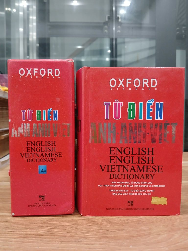 Từ điển Anh – Việt, Việt – Anh – Oxford Standard - Ảnh chụp thực tế