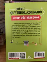 Quản lí quy trình và con người để thay đổi thành công -Hảo Thuỵ dịch - ảnh 3