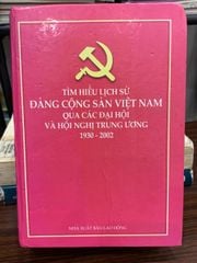 Tìm hiểu lịch sử Đảng Cộng Sản Việt Nam qua các đại hội và hội nghị trung ương 1930-2002 — NXB Lao Động - ảnh 1