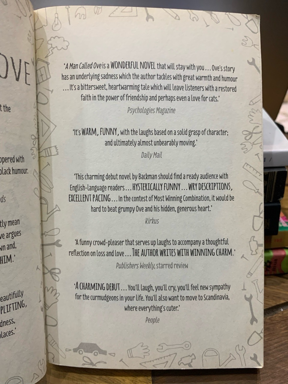 A Man Called Ove -Fredik Backman