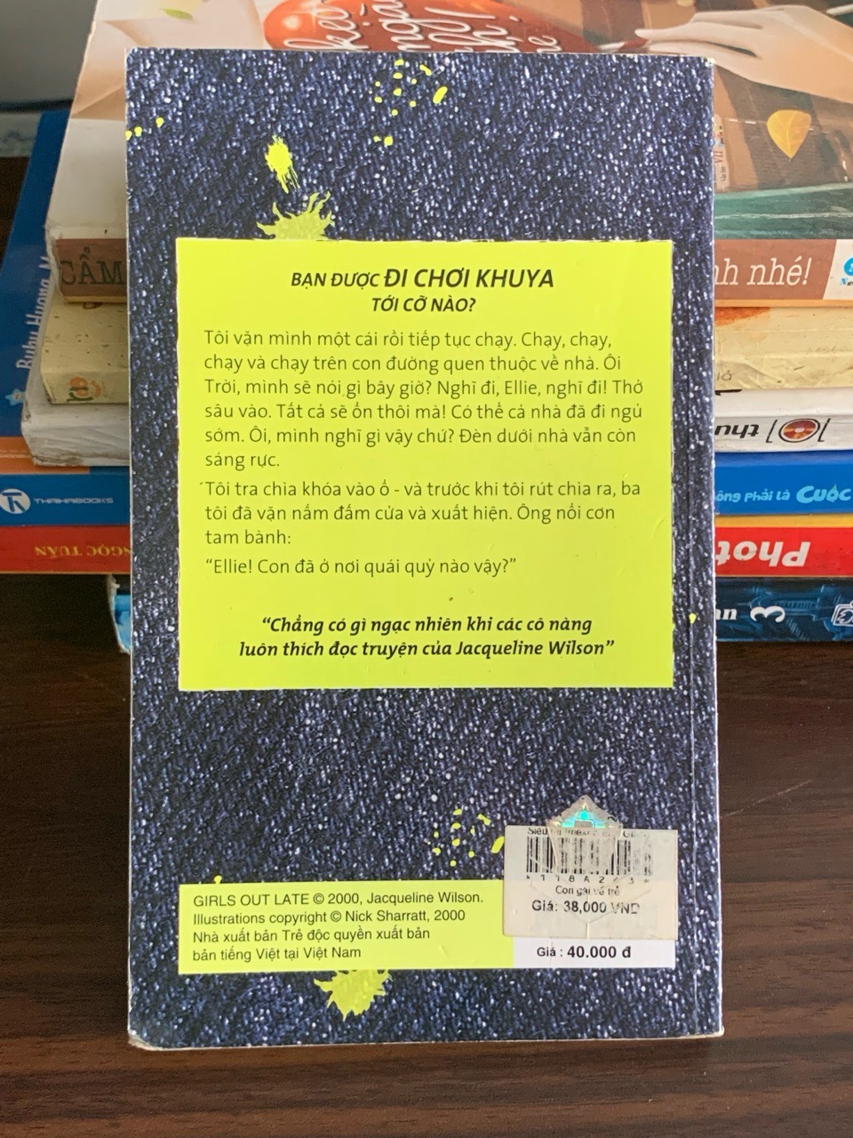 Con gái về trễ – Jacqueline Wilson