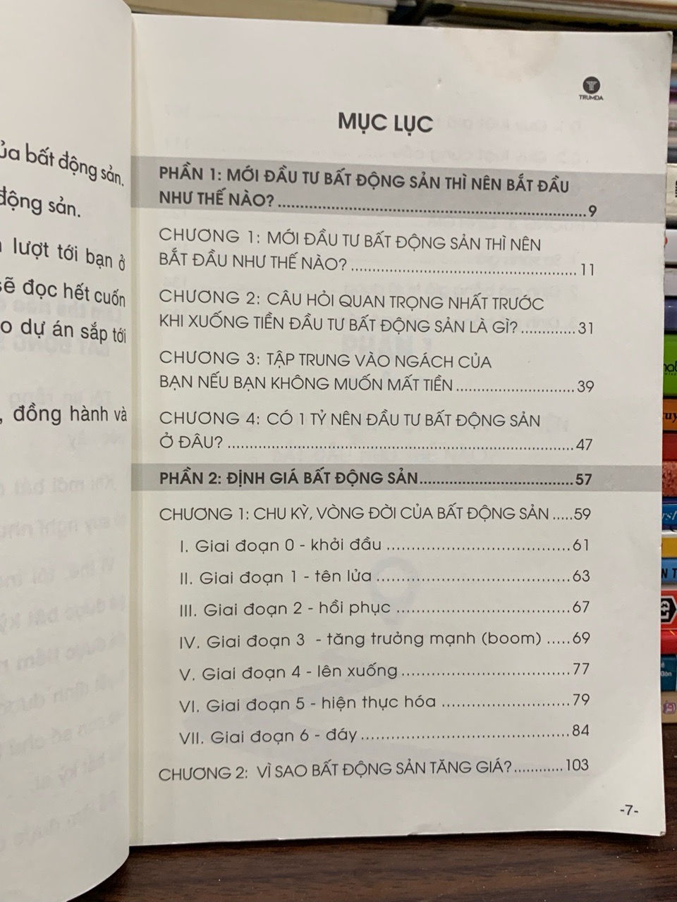 Định giá bất động sản – Trịnh Văn Mạnh