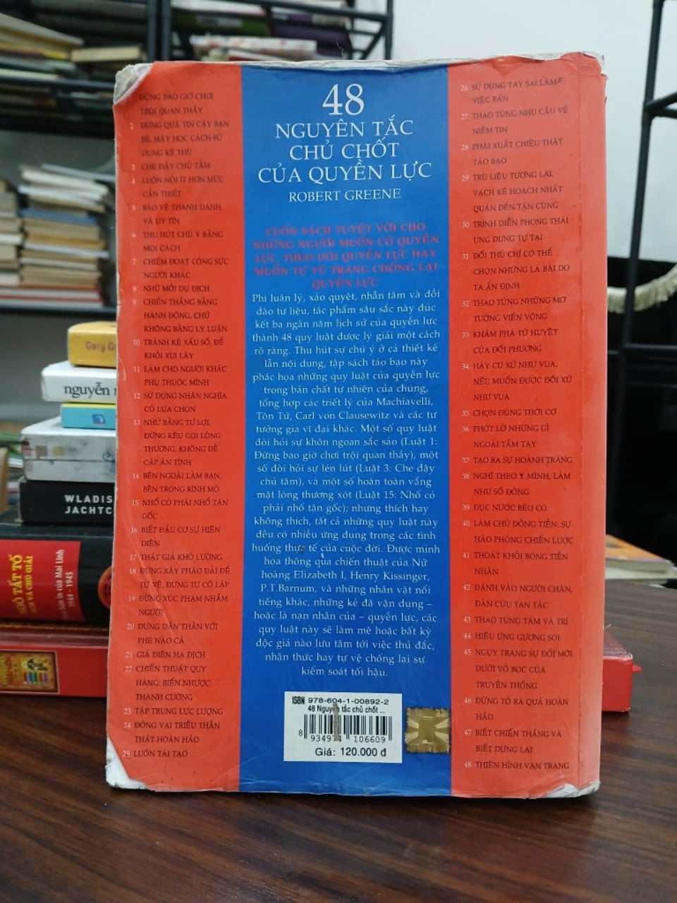 Ảnh sách 48 Nguyên Tắc Chủ Chốt Của Quyền Lực- Robert Greene