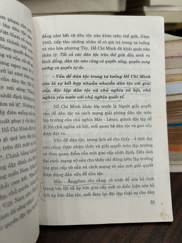 Hỏi đáp môn tư tưởng Hồ Chí Minh -NXB ĐHQGHN - Ảnh thực tế 4