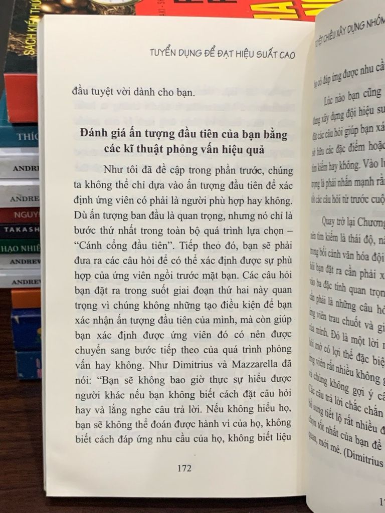 Tuyển dụng để đạt hiệu suất cao – Tuyệt chiêu xây dựng nhóm – Steven Lock - Ảnh thực tế 8
