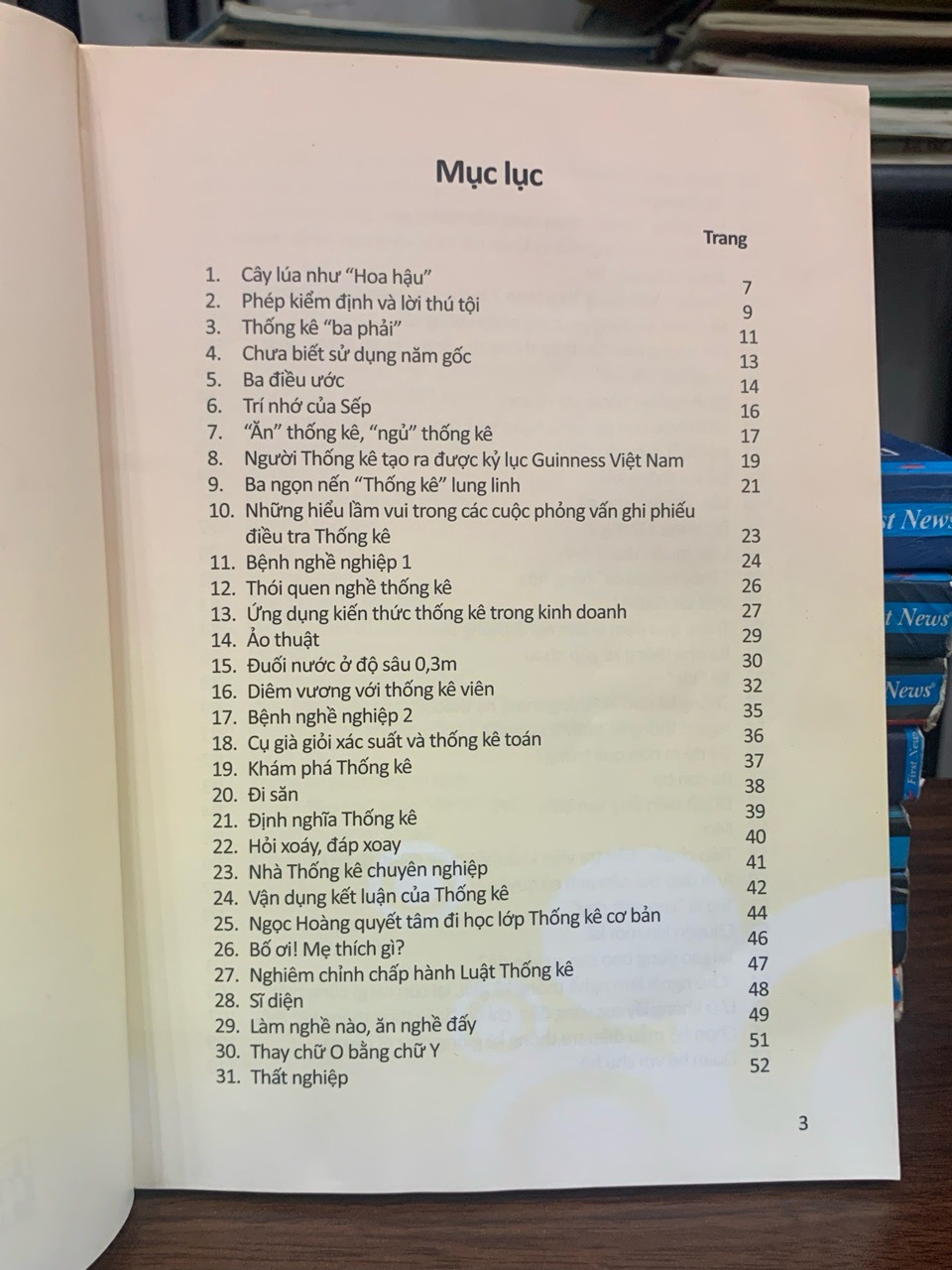 Truyện vui thống kê- Vũ Thanh Liêm