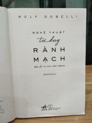 Nghệ thuật tư duy rành mạch (The Art of Thinking Clearly) – Rolf Dobelli - ảnh 5