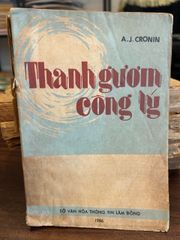 Thanh gươm công lý -A.J.Cronin - ảnh 1