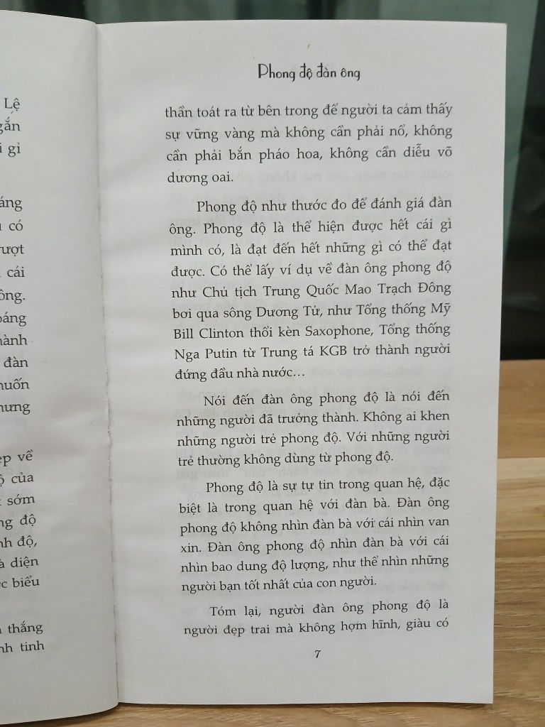 Phong Độ Đàn Ông (Phan An) - Ảnh thực tế 8