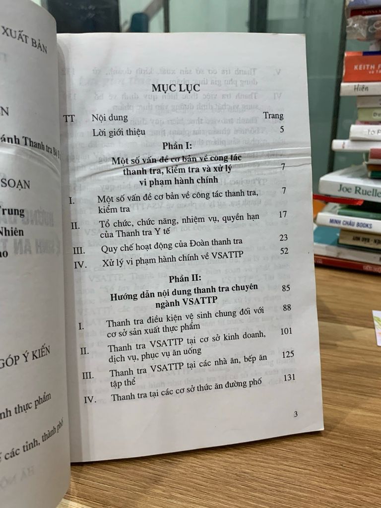 Sổ tay hướng dẫn thanh tra vệ sinh an toàn thực phẩm-Bộ Y Tế thanh tra - Ảnh thực tế 4