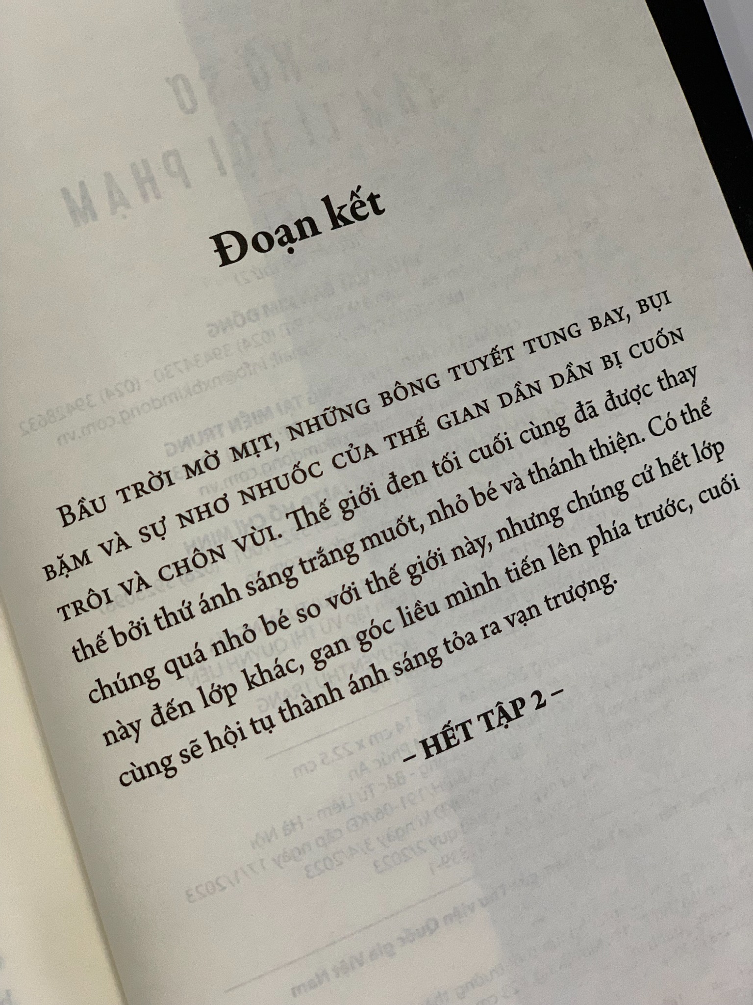 Cương Tuyết Ấn 2 - Hồ Sơ Tâm Lí Tội Phạm - Đinh Mặc - ảnh 4