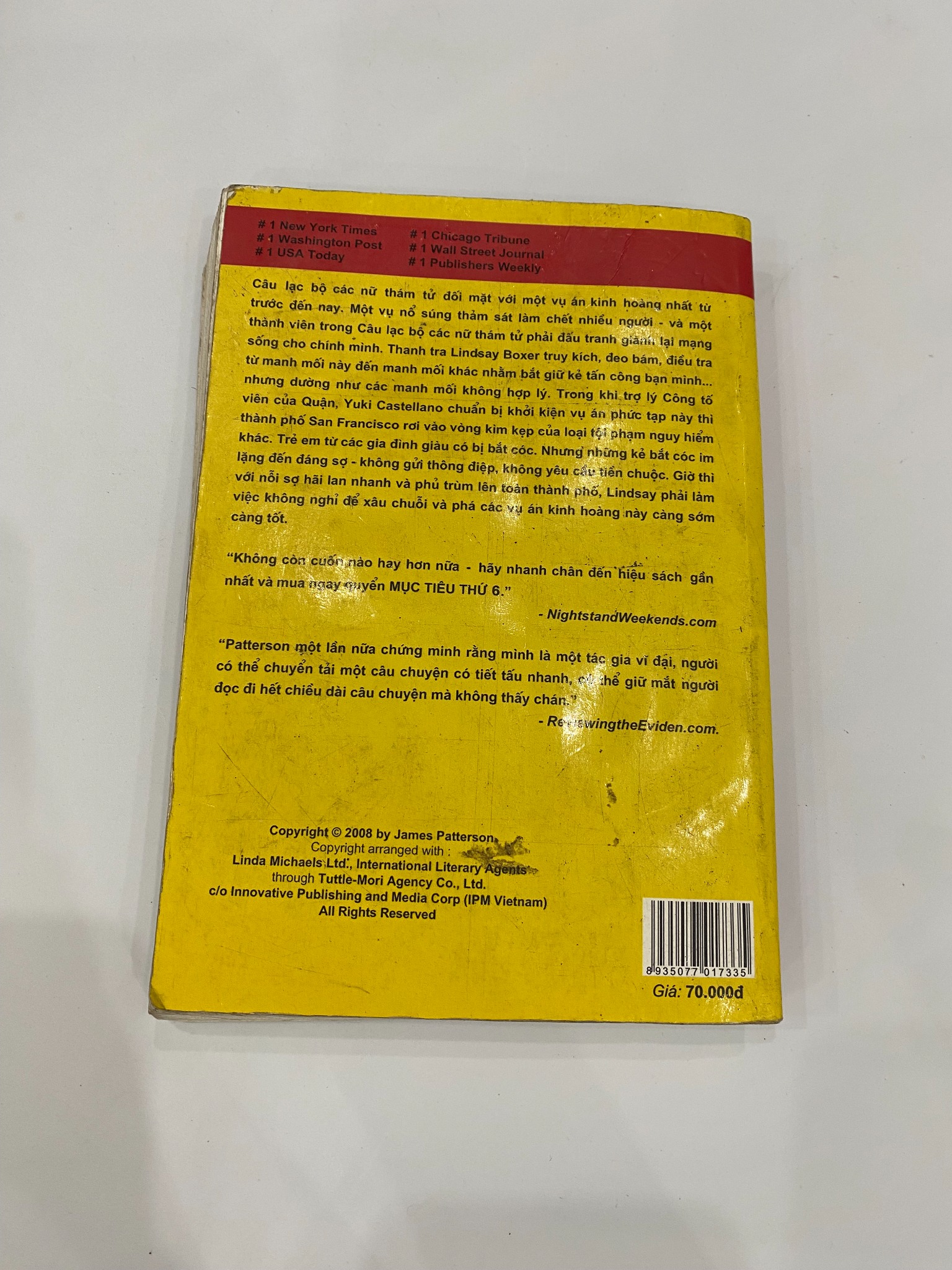 Mục Tiêu Thứ 6 - James Patterson