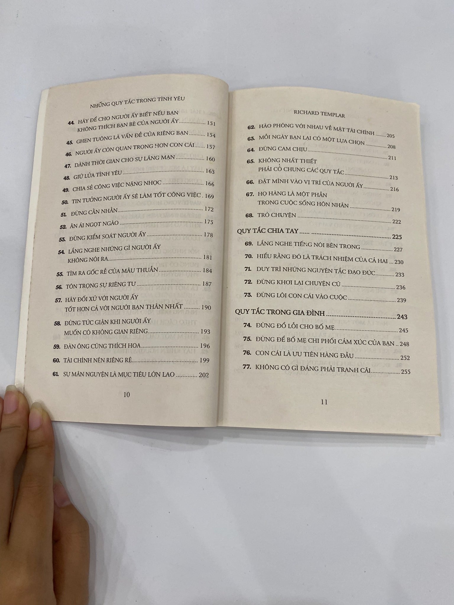 Những Quy Tắc Trong Tình Yêu - Richard Templar