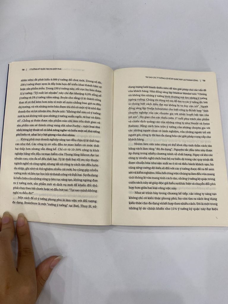 Ý Tưởng Kỳ Quặc Tạo Ra Đột Phá - Robert I. Sutton - Ảnh chụp thực tế