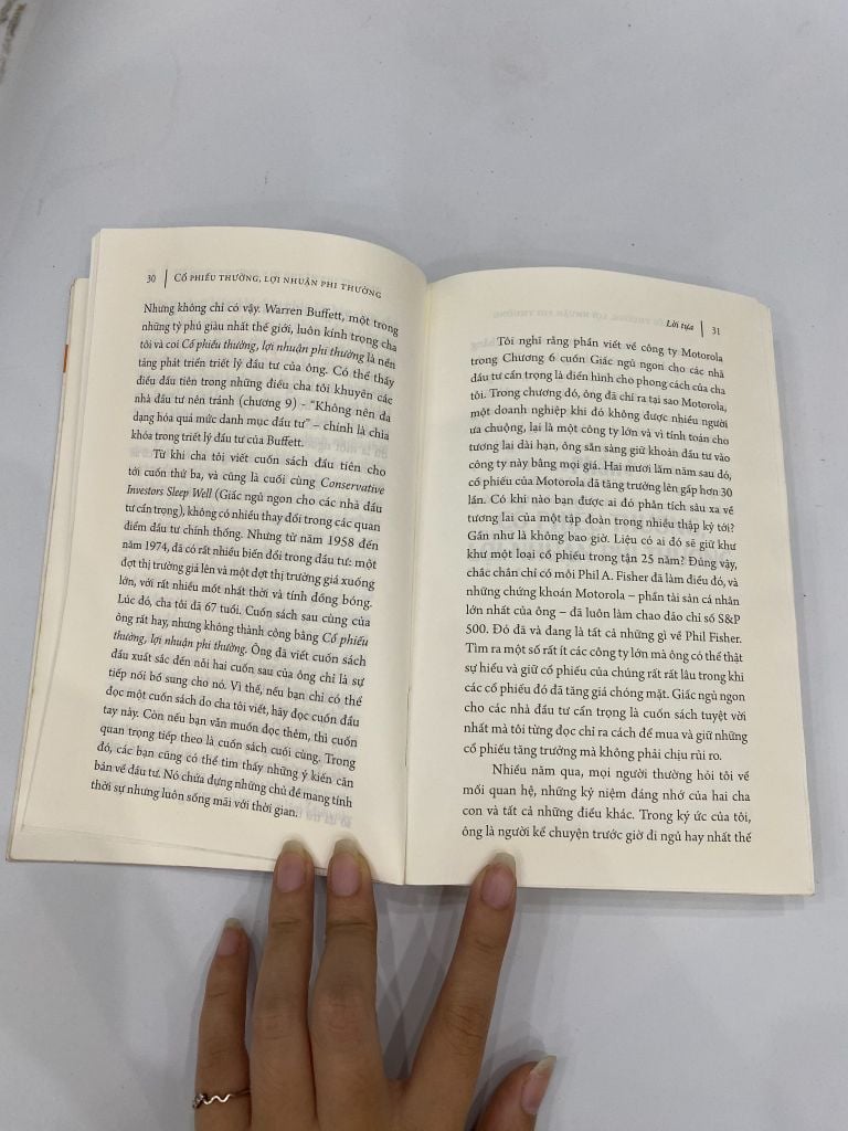 Cổ Phiếu Thường Lợi Nhuận Phi Thường - Philip A. Fisher - Ảnh thực tế 3