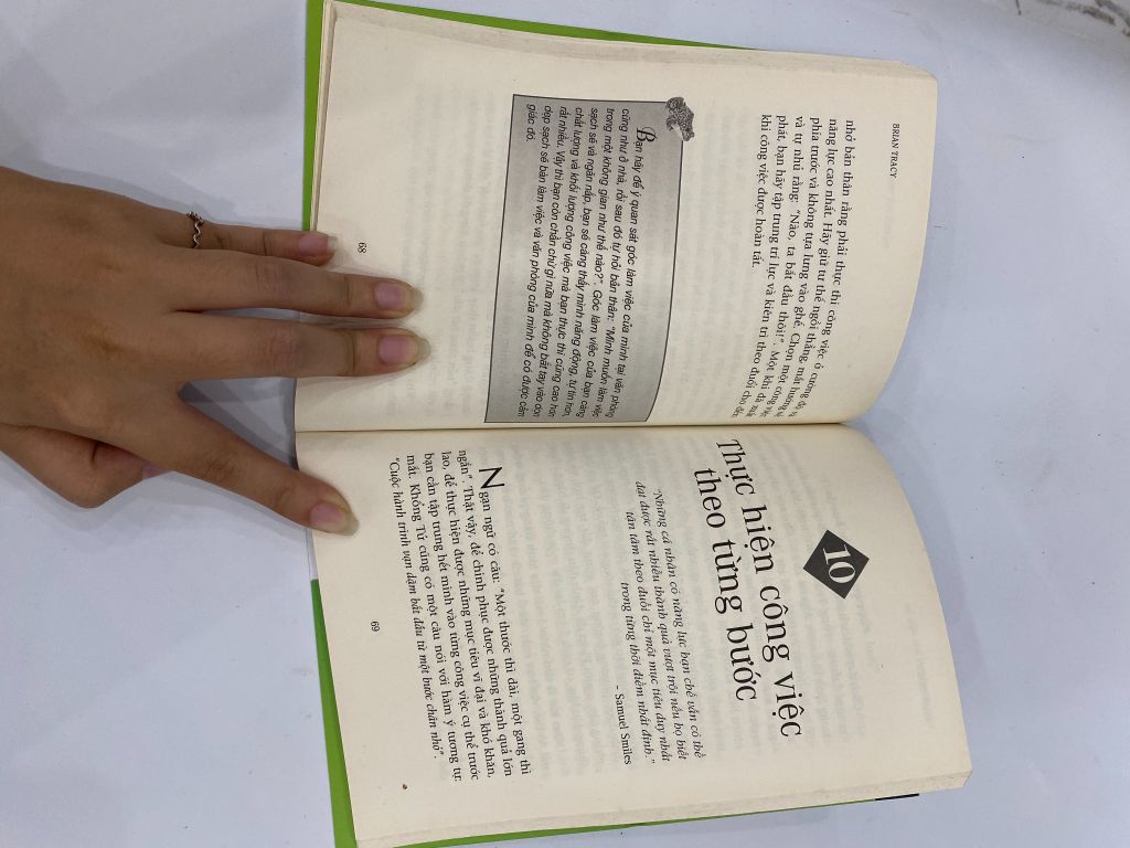 Để Hiệu Quả Trong Công Việc - Brian Tracy - Ảnh thực tế 4