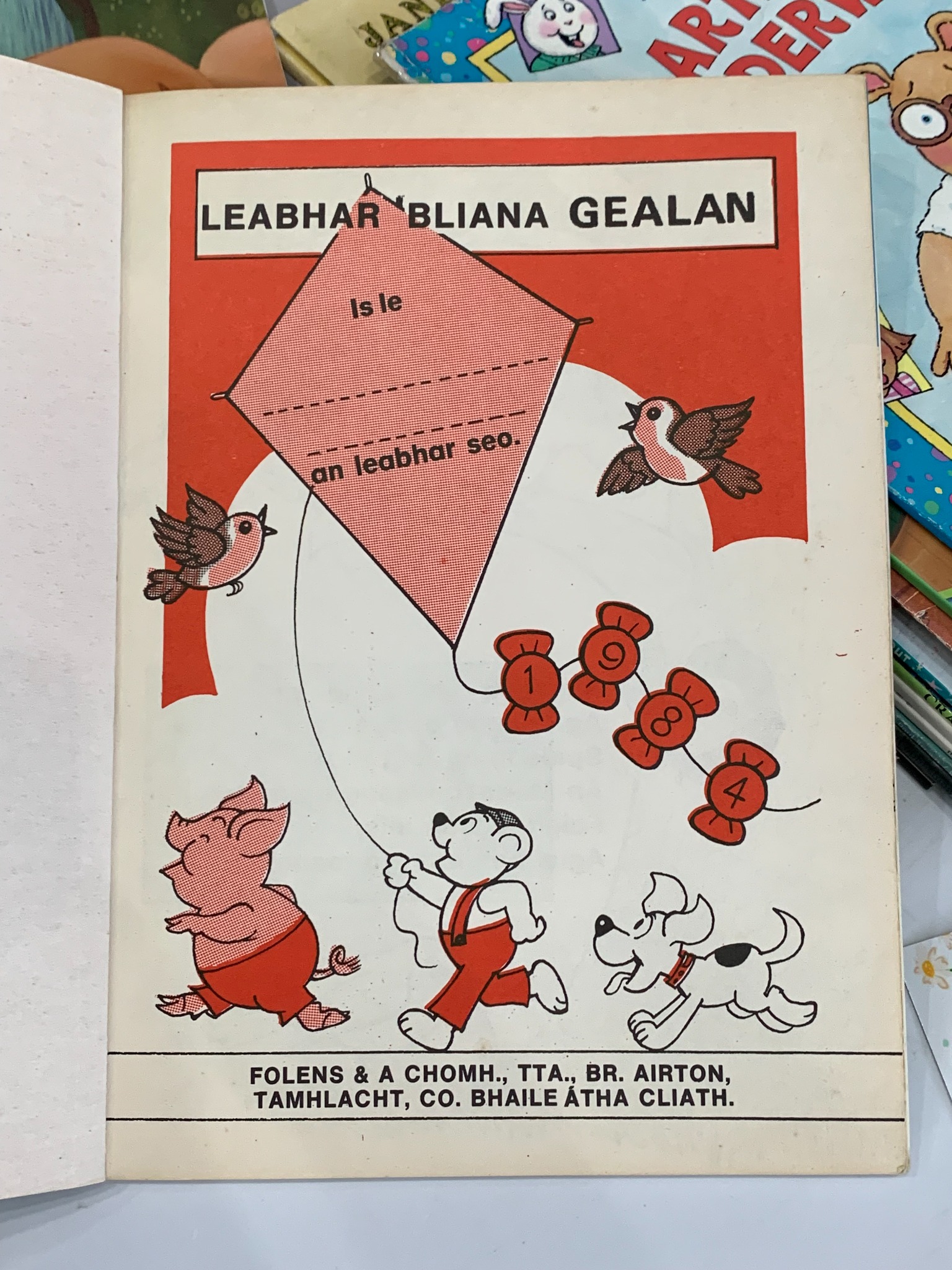 Gealan 1984 – Leabhar Bliana