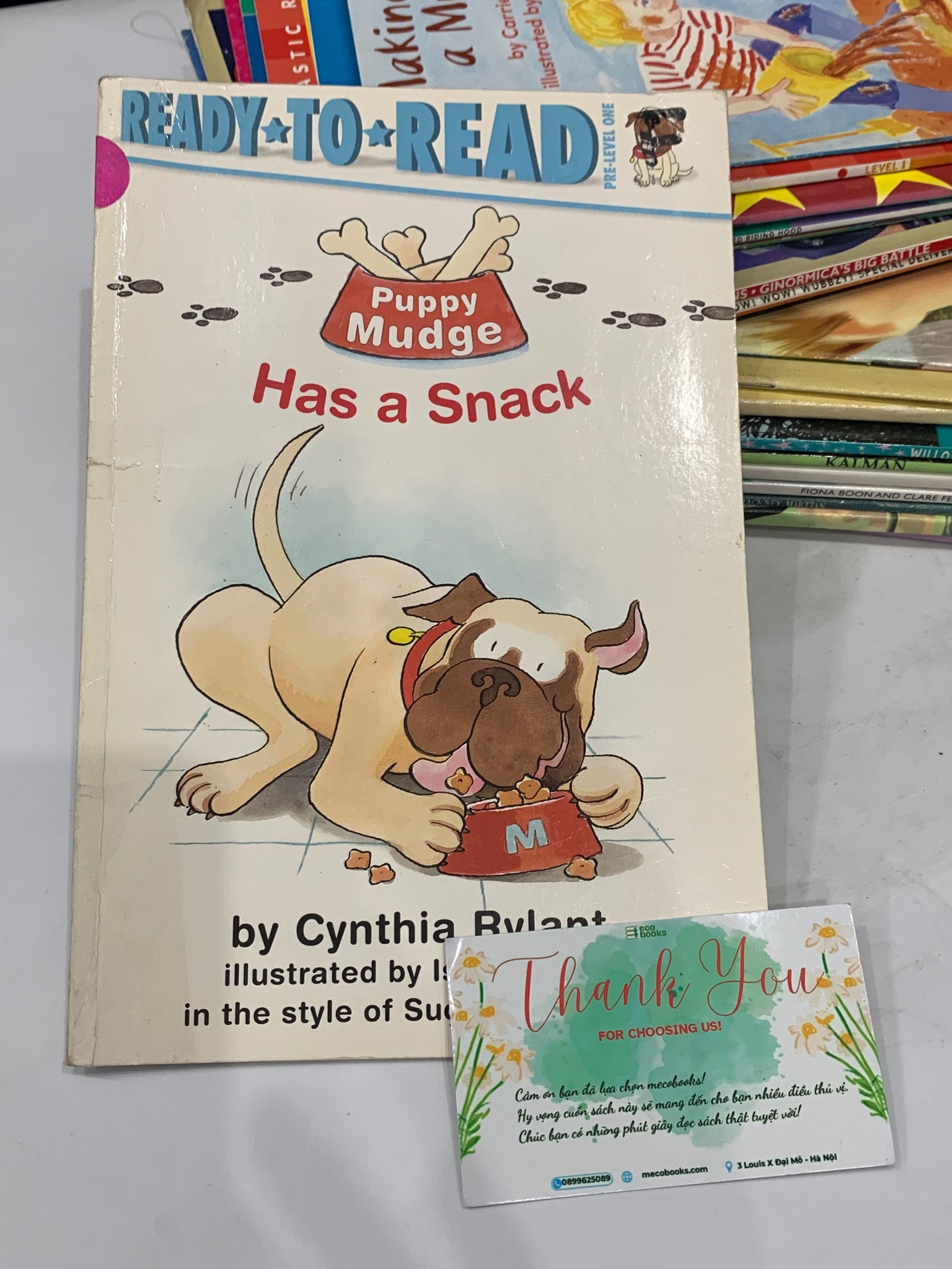 Ready-to-Read: Puppy Mudge Has a Snack – Cynthia Rylant