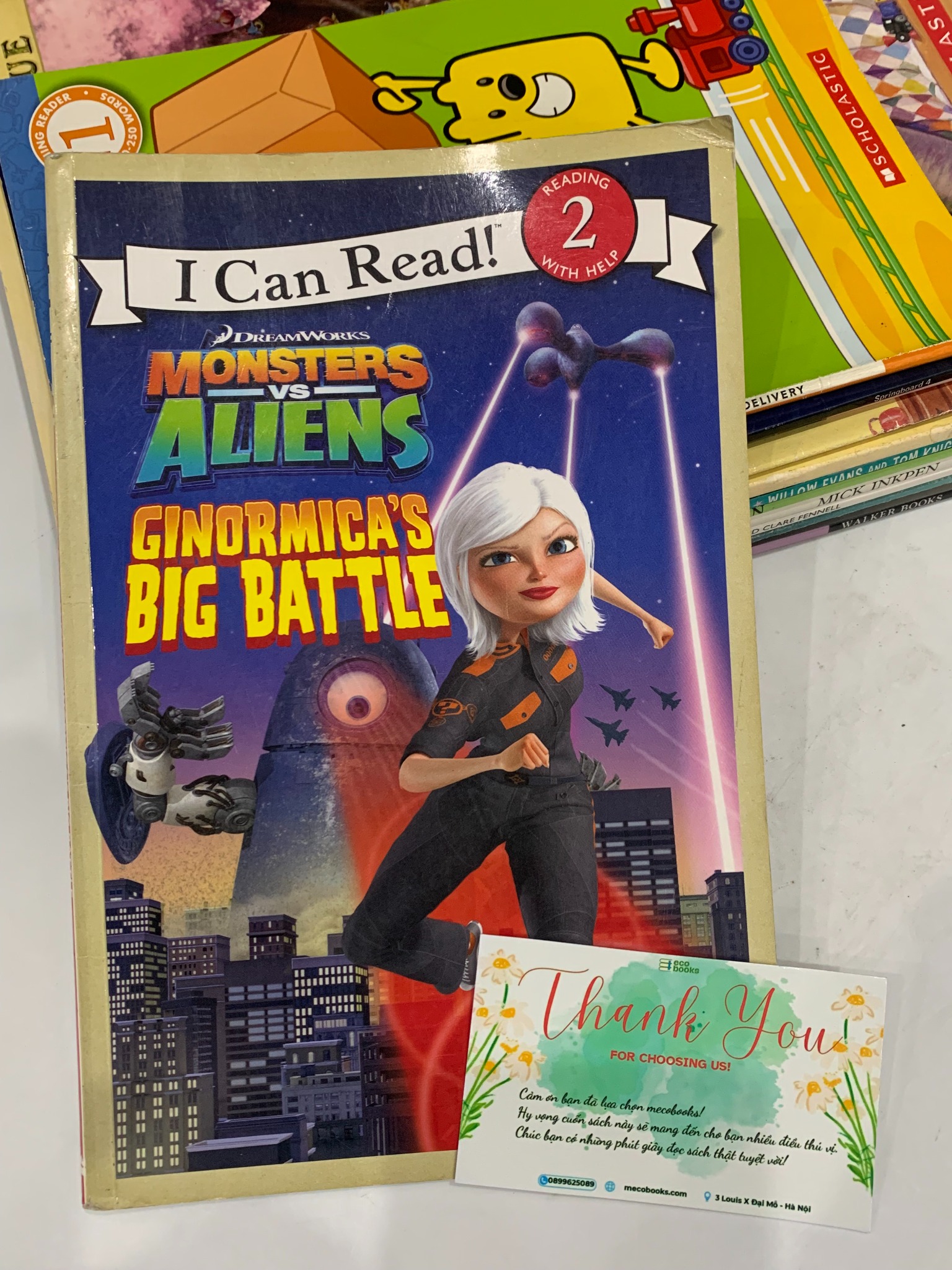 Ảnh sách I Can Read: Monsters vs. Aliens