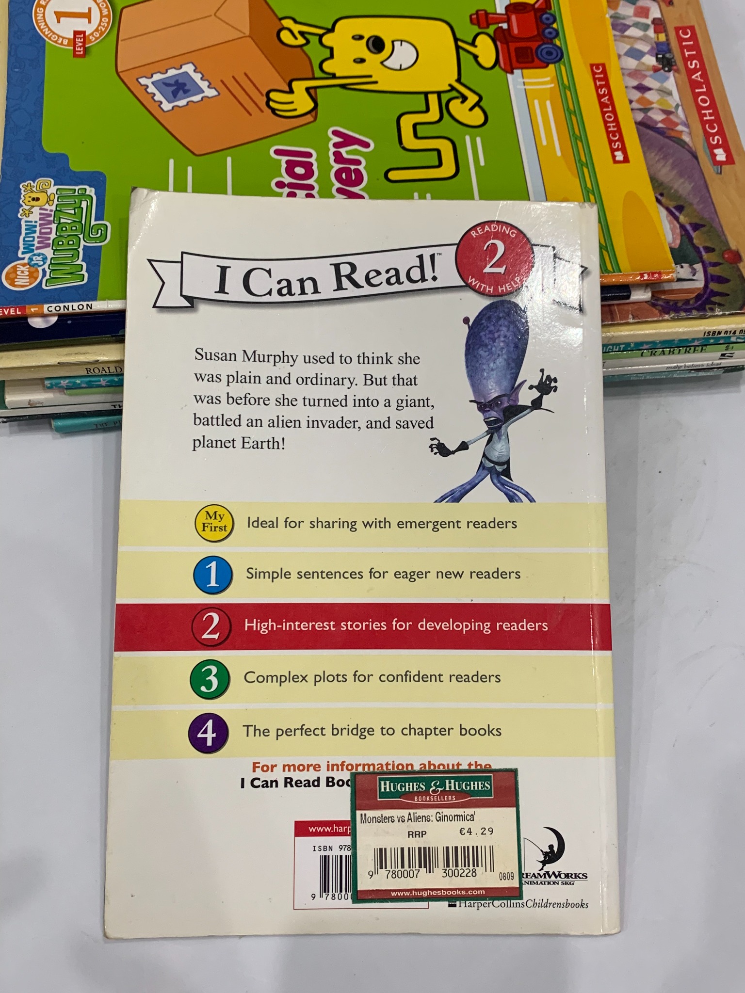 I Can Read: Monsters vs. Aliens - Ginormica's Big Battle – DreamWorks