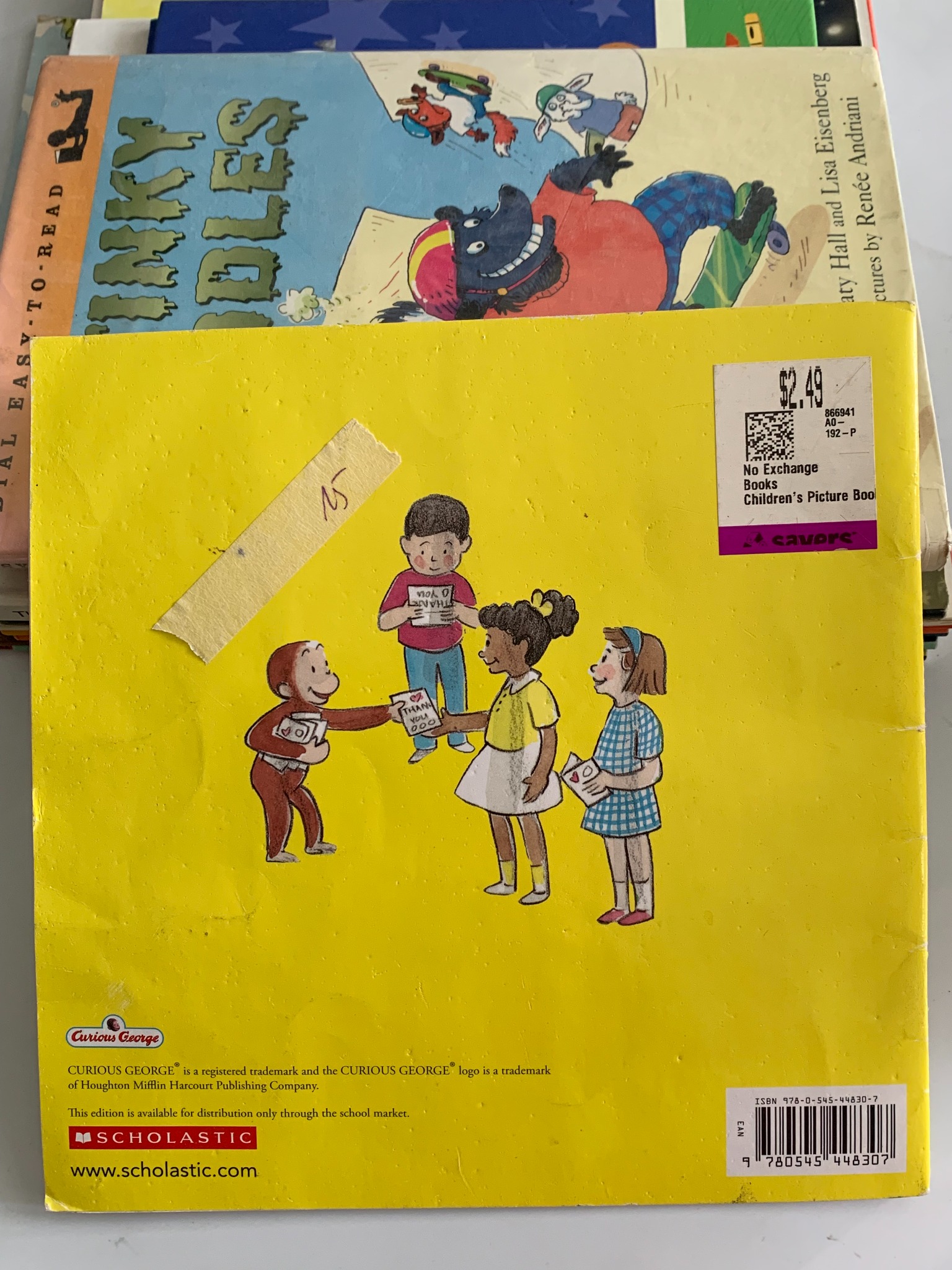 Curious George Says Thank You – Margret & H.A. Rey - ảnh 4