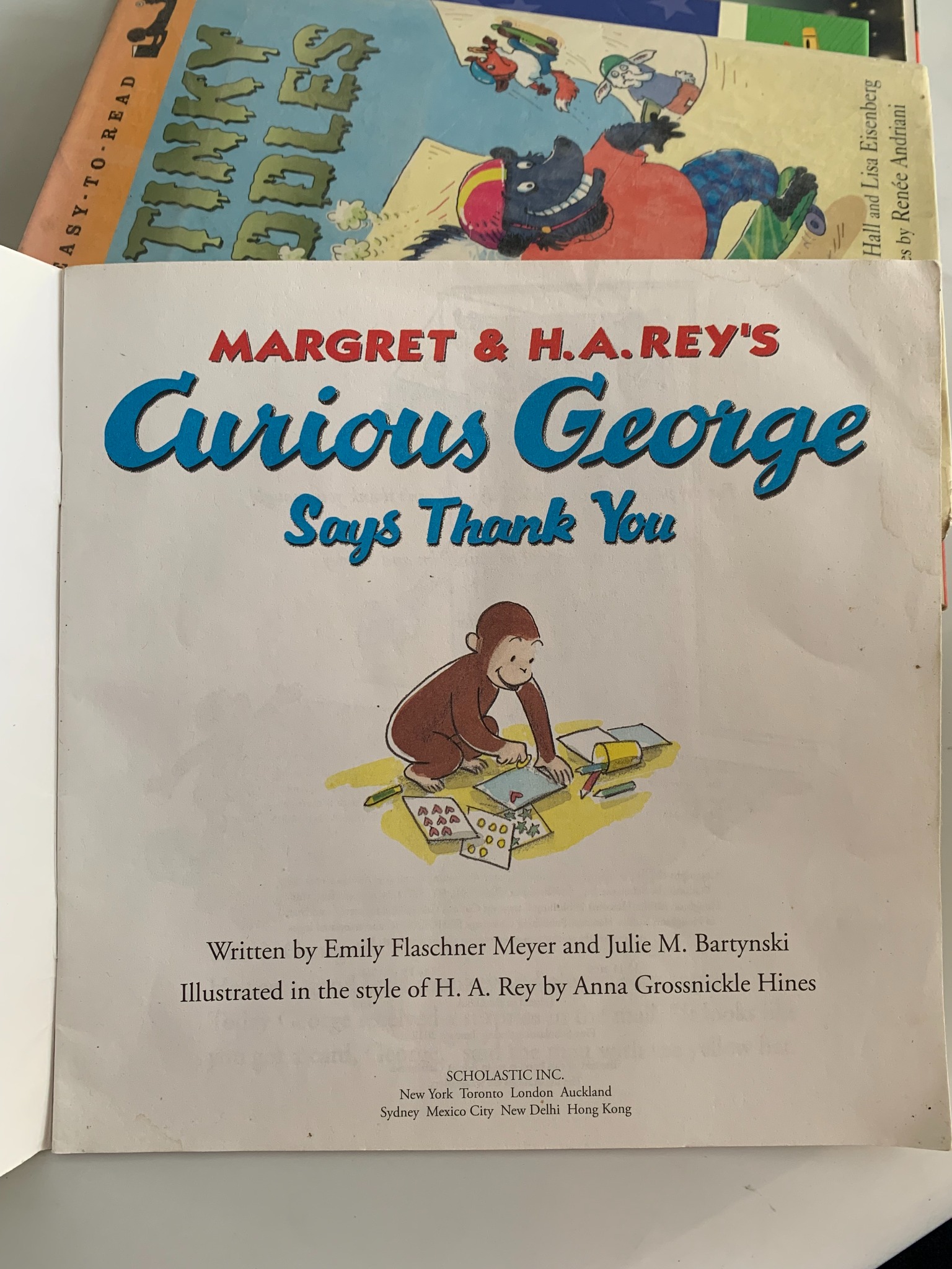 Curious George Says Thank You – Margret & H.A. Rey - ảnh 5