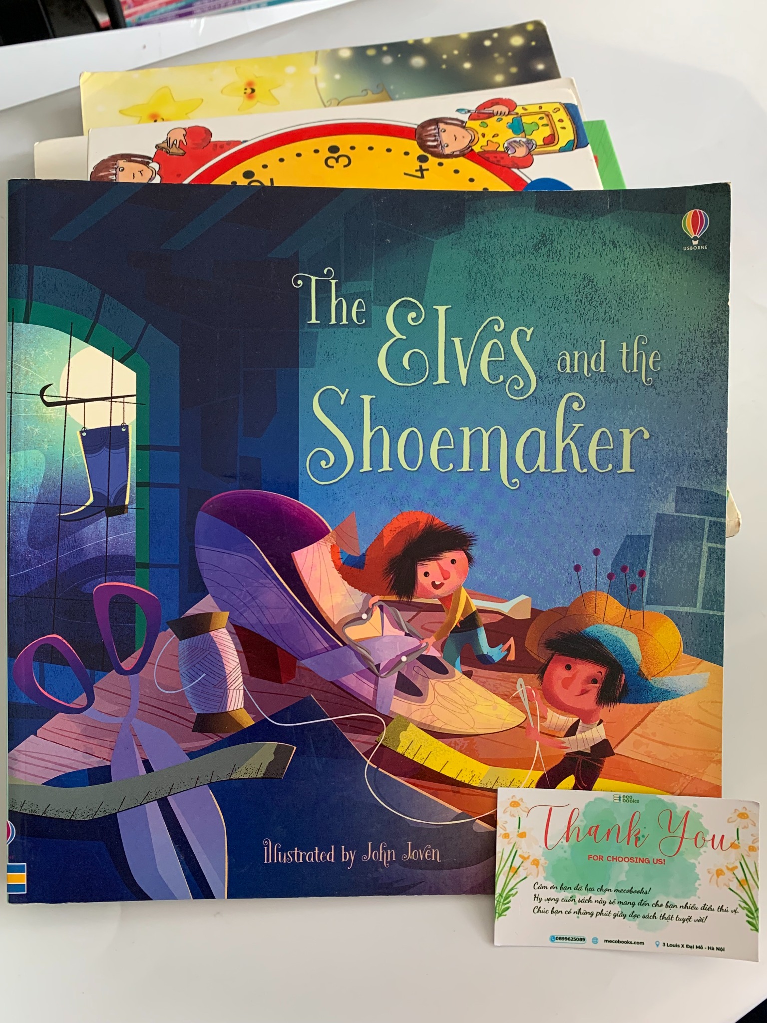 The Elves and the Shoemaker – Brothers Grimm (Illustrated by John Joven)