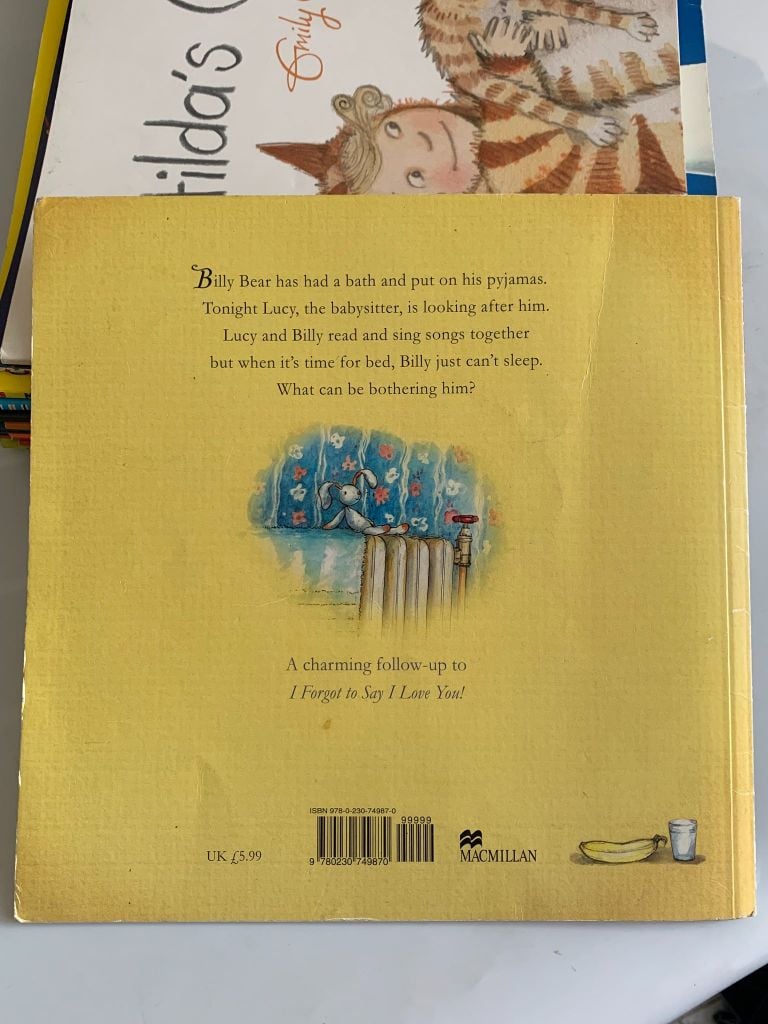 Bedtime, Billy Bear! – Miriam Moss & Anna Currey - Ảnh thực tế 3