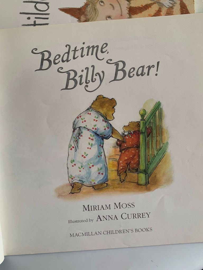 Bedtime, Billy Bear! – Miriam Moss & Anna Currey - Ảnh thực tế 4