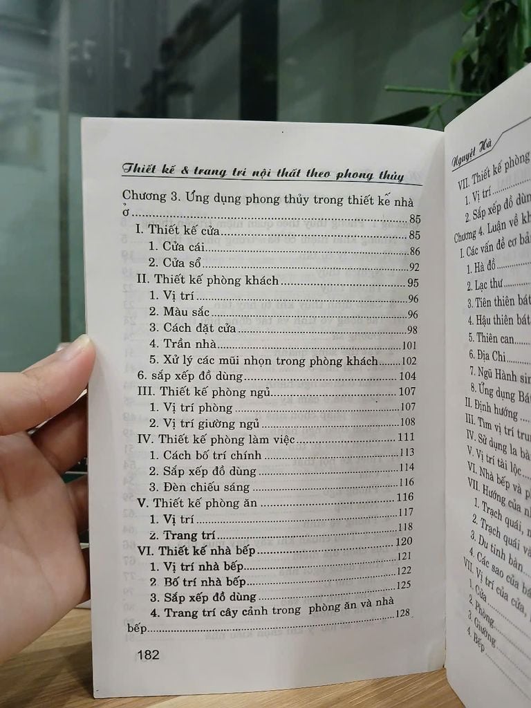Cẩm nang thiết kế & trang trí nội thất theo phong thủy – Nguyệt Hà - Ảnh chụp thực tế