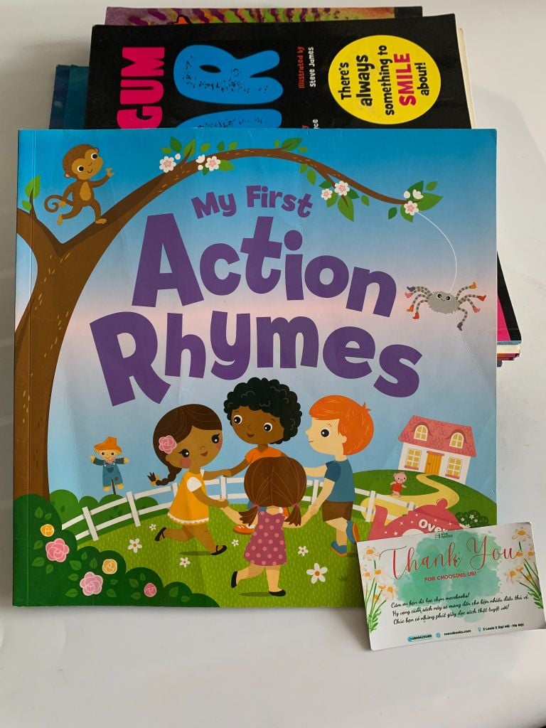 My First Action Rhymes – Miles Kelly - Ảnh thực tế 1