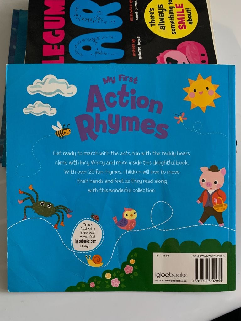 My First Action Rhymes – Miles Kelly - Ảnh thực tế 3