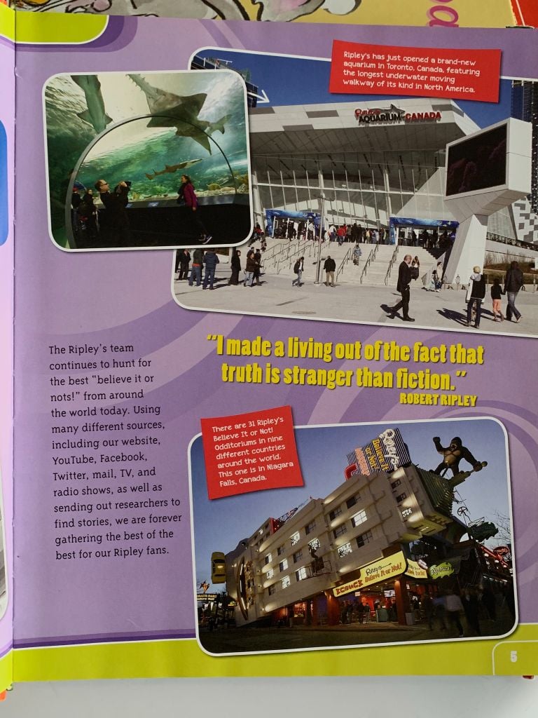 Ripley's Believe It or Not! Special Edition 2015 – Ripley Entertainment - Ảnh thực tế 6