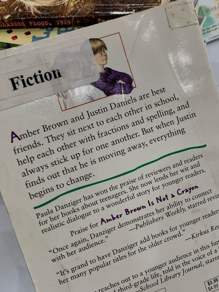 Amber Brown is Not a Crayon – Paula Danziger - Ảnh thực tế 7